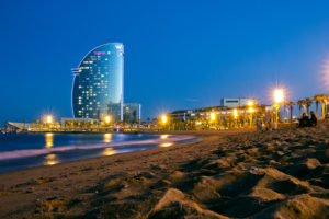 Stadtstrand von Barcelona Stadtstrand von Barcelona